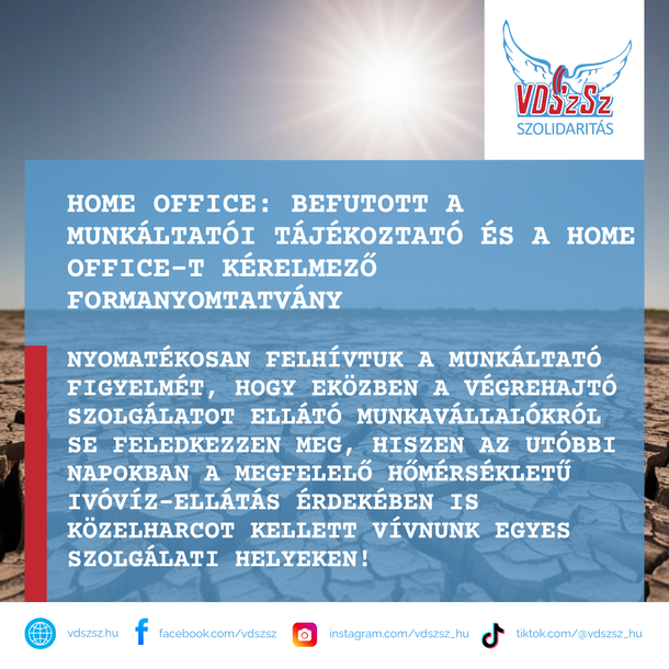 Home office: befutott a munkáltatói tájékoztató és a home office-t kérelmező formanyomtatvány